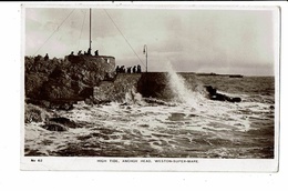 CPA-Carte Postale-Royaume Uni-Weston Super Mare -High Tide ANCHOR HEAD -1911 VM10855 - Weston-Super-Mare