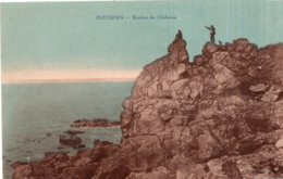 CPA   22  PLEUBIAN---ROCHES DU CHAMOUSS - Pleubian