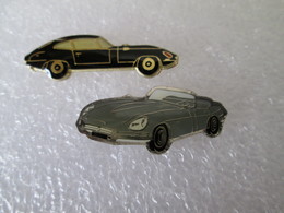 PIN'S  LOT 2   JAGUAR  TYPE  E - Jaguar