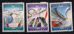 1993 Liechtenstein Mi. 1076-8**MNH   Olympische Winterspiele 1994, Lillehammer. - Nuovi