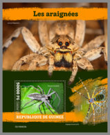 GUINEA REP. 2019 MNH Spiders Spinnen Araignees S/S - OFFICIAL ISSUE - DH1951 - Arañas
