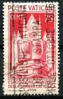 Vatican   Y&T   76    Obl   ---      Excellent état. - Used Stamps