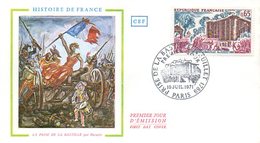 Enveloppe 1er Jour : Prise De La Bastille - Franz. Revolution