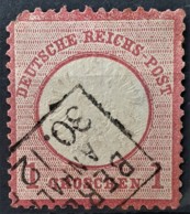 DEUTSCHES REICH 1872 - Canceled - Mi 19 - Grosses Brustschild 1g - Used Stamps