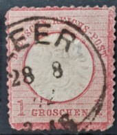 DEUTSCHES REICH 1872 - Canceled - Mi 19 - Grosses Brustschild 1g - Gebruikt