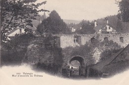 Valangin Mur D'enceinte Du Château - NE Neuchatel