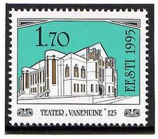 Estonia 1995 .Vanemuine Theatre - 125. 1v: 1.70.   Michel # 257 - Estland