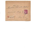 LETTRE AFFRANCHIE N° 289 SEUL SUR LETTRE -OBLITEREE  - CAD GENNEVILLIERS - 1933 - 1921-1960: Modern Period