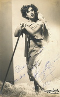 Real Photo Cuban Artist Maruja Garcia  Autograph - Cuba