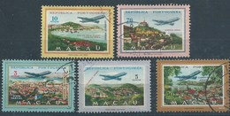 MACAU 60'S AIR MAIL SET USED - Corréo Aéreo