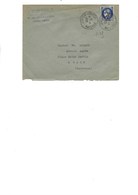 LETTRE AFFRANCHIE N°486 SEUL SUR LETTRE - OBLITERE CAD CHATEAU - GONTIER -MAYENNE 1941 - 1921-1960: Periodo Moderno