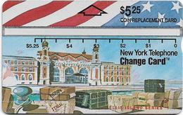 USA (Nynex N Y) - Ellis Island Puzzle 1/4, 303A, 5.25$, 1993, L&G, Mint - [1] Tarjetas Holográficas (Landis & Gyr)