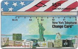 USA (Nynex N Y) - Ellis Island Puzzle 2/4, 302A, 5.25$, 1993, L&G, Mint - [1] Holographic Cards (Landis & Gyr)