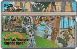 USA (Nynex N Y) - Summer In The City - 307A, 1993, L&G, 23.941ex, Mint - [1] Holographic Cards (Landis & Gyr)