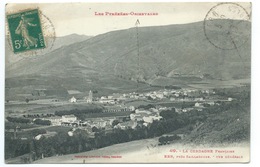 CPA LA CERDAGNE FRANCAISE / PRES SAILLAGOUSE VUE GENERALE 1917 - Autres Communes