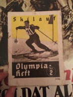 Rare Livret Allemand Jeux Olympiques 1936 Militaria Ww2 - 1939-45