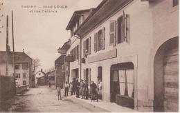 78 - THOIRY - HOTEL LEGER ET RUE CENTRALE - Thoiry