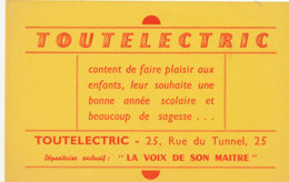 BU 1781 /   BUVARD    -   TOUTELECTRIC - Electricité & Gaz