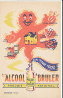 BU 1799 A  /   BUVARD     -  ALCOOL A BRULER - Produits Ménagers