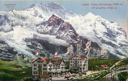 Suisse .20676 . Kleine Scheidegg . Mit Jungfrau . - Au