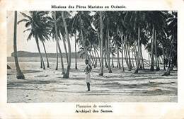 Samoa Cpa Archipel Plantation De Cocotiers Cocotier Missions Des Peres Maristes En Oceanie - Samoa
