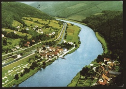 Neckarhausen Bei N.-Steinach  - Camping Brecht  -  Luftbild  -  Ansichtskarte 1977  (10870) - Ladenburg