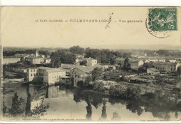 Carte Postale Ancienne Vielmur Sur Agout - Vue Générale - Vielmur Sur Agout