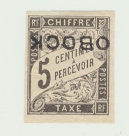 TAXE N° 9A   SURCHARGE INVERSEE BELLES MARGES   VOIR OBS - Unused Stamps