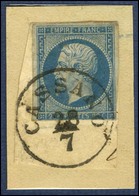 Càd De La Poste Civile Sarde CASSANO / N° 14 Sur Petit Fragment De Lettre Daté Du 28 Juillet (59). - SUP. - RR. - 1853-1860 Napoléon III