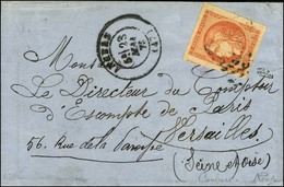 GC 90 / N° 48 Rouge-orange, Superbes Marges Càd T 17 ANGERS (47) 23 MAI 71 Sur Lettre Adressée Au Comptoir D'Escompte De - 1870 Emisión De Bordeaux