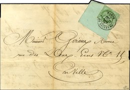 Càd PARIS / R. DE PALESTRO / N° 53 Cdf Intégral. 1872. - TB. - 1871-1875 Ceres