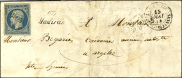 PC 1825 / N° 10 Càd T 15 CASTELNAU RIVIERE BASSE (63) Cursive 63 / Madiran. 1854. - TB. - 1852 Louis-Napoleon