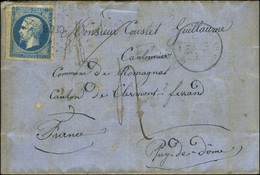 Losange CECB / N° 14 Càd CORPS EXP. CHINE / Bau B Sur Lettre Avec Très Bon Texte Historique Daté Du Fort De Takou Le 16  - 1853-1860 Napoleon III