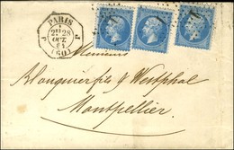 Etoile 1 / N° 22 (3) Càd Octo De Lev Ex J PARIS J (60) 2E. 1864. - SUP. - R. - 1862 Napoléon III