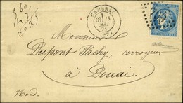 GC 709 / N° 46 Belles Marges Percé En Ligne Càd T 17 CAMBRAI (57). 1871. - TB / SUP. - 1870 Bordeaux Printing