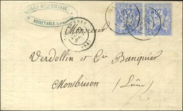 Càd T 17 BONNE ETABLE (84) / N° 68 Paire Sur Lettre 2 Ports Pour Montbrison. 1876. - TB / SUP. - 1876-1878 Sage (Type I)