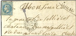 Etoile 19 / N° 29 Càd PARIS / BT RICHARD LENOIR 8 JANV. 70 (erreur De Millésime 70 Au Lieu De 71) Sur Lettre Pour Grand  - Krieg 1870