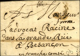 Lettre Avec Texte Daté De Gisors Le 11 Juillet 1749. Au Recto, '' Franc '' (L N° 6). - TB. - 1701-1800: Precursores XVIII