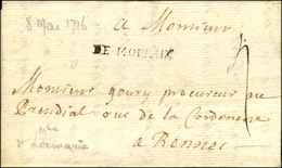 DE MORLAIX (L N° 2). 1716. - TB / SUP. - 1701-1800: Precursores XVIII