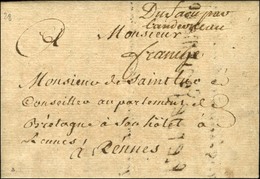 '' Du Faou Par / Landerneau '' (L N° 2) + '' Franche '' (L N° 3). 1768. - TB / SUP. - R. - 1701-1800: Precursores XVIII