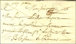 Lettre Avec Texte Daté De Redon Le 7 Avril 1744. Au Recto, '' Port Payé '' (L N° 5). - TB. - 1701-1800: Precursores XVIII
