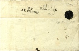 DEB. 13 / FALAISE + 59 / ALENCON. 1814. - TB / SUP. - 1801-1848: Precursores XIX