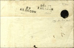 DEB. 13 / FALAISE + 59 / ALENCON. 1814. - TB / SUP. - 1801-1848: Vorläufer XIX