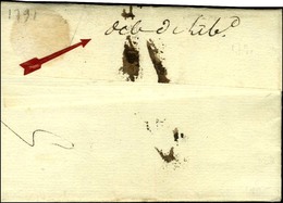 '' Deb. De Lib '' (Libourne L N° 8) Sur Lettre De Lille Pour Libourne. 1791. - TB. - 1801-1848: Voorlopers XIX