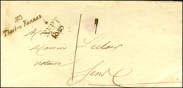 Cursive 83 / Theil-s-Vannes Sur Lettre Locale. 1848. - TB / SUP. - Otros & Sin Clasificación