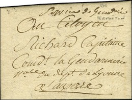 Lettre Avec Texte Daté De Vermanton Le 13 Thermidor An 8 Adressée En Franchise à Auxerre. Au Recto, Mention Manuscrite ' - Otros & Sin Clasificación