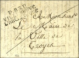P.83.P. / VILLENEUVE / L'ARCHEVEQUE. 1820. - SUP. - Otros & Sin Clasificación