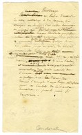 CONDORCET Nicolas De Caritat, Marquis De (1743-1794), Mathématicien Et Homme Politique, De L'Académie Française. - Otros & Sin Clasificación