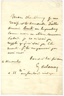 DELACROIX Eugène (1798-1863), Peintre. - Sonstige & Ohne Zuordnung