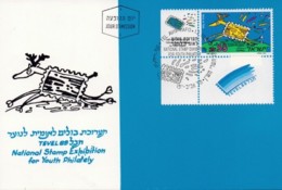 ISRAEL, 1989, Maxi-Card(s), Tevel '89 Stamp Exhibition, SG1086, F5403 - Maximumkaarten